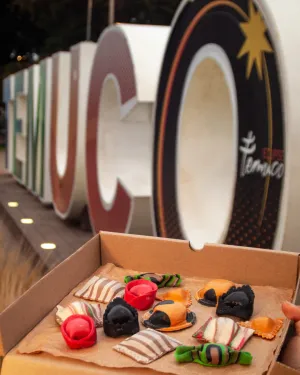 Caja de pastas artesanales variadas